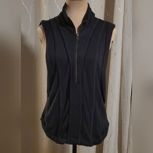 FP Movement Fast Track Vest Charcoal Grey XS Half Zip